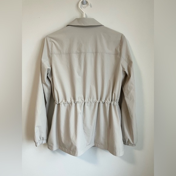 Simons Contemporaine Lightweight Drawstring Utility Fall Zipper Jacket - Picture 8 of 10